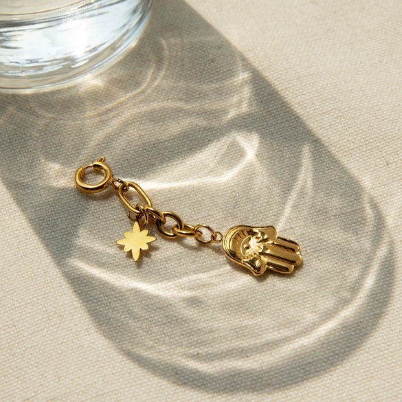 Stainless Steel Vacation Style Geometric Electroplated Pendant Accessories For Women