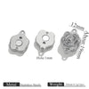 Stainless Steel Vacuum Goldplated Magnetic Buckle Jewelry Braceletnecklace With Electroplating Finish