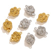 Stainless Steel Vacuum Goldplated Magnetic Buckle Jewelry Braceletnecklace With Electroplating Finish