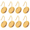 Stainless Steel Vacuum Goldplated Ushaped Ear Hook Welding Gem Holder