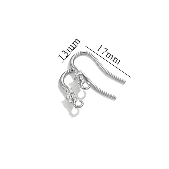 Stainless Steel Vacuum Plated Fish Shaped Handmade Earrings Accessories