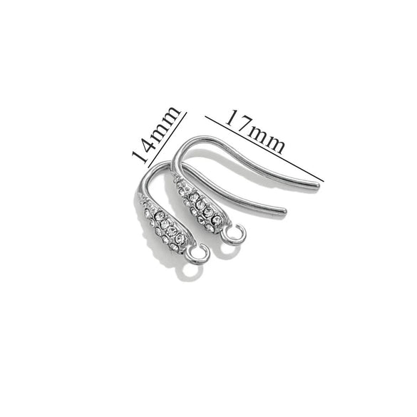 Stainless Steel Vacuum Plated Fish Shaped Handmade Earrings Accessories