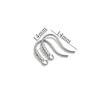 Stainless Steel Vacuum Plated Fish Shaped Handmade Earrings Accessories