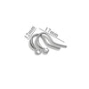 Stainless Steel Vacuum Plated Fish Shaped Handmade Earrings Accessories
