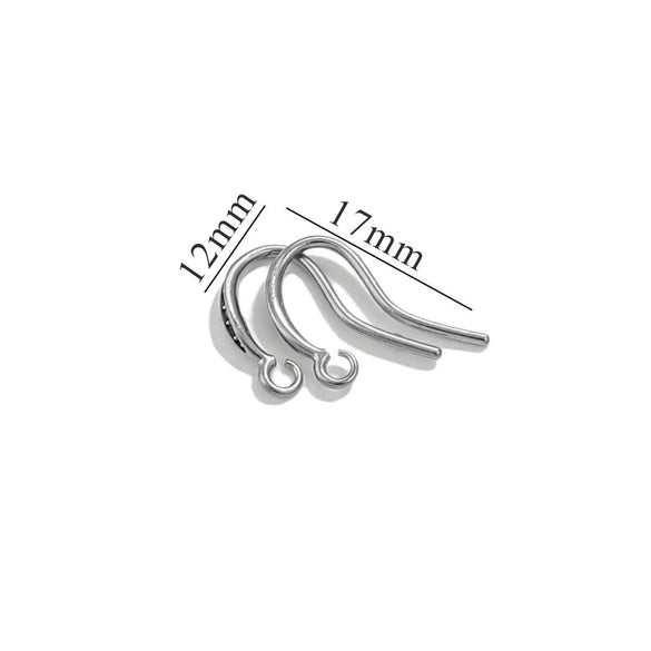 Stainless Steel Vacuum Plated Fish Shaped Handmade Earrings Accessories