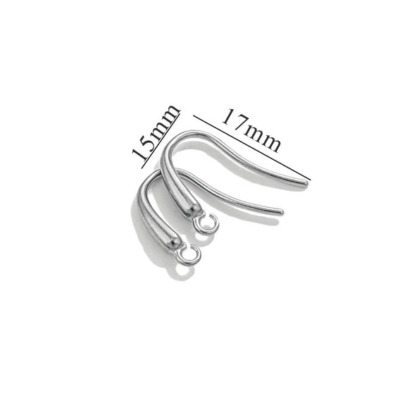 Stainless Steel Vacuum Plated Fish Shaped Handmade Earrings Accessories