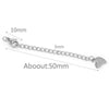 Stainless Steel Vacuum Plated Tail Chain Extension Chain Jewelry Accessories Material