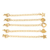 Stainless Steel Vacuum Plated Tail Chain Extension Chain Jewelry Accessories Material
