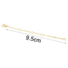 Stainless Steel Vacuum Plated Totem Style Handmade Jewelry Material For Bracelet And Necklace With Tail Chain And Lobster Clasp