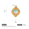 Stainless Steel Versatile Oil Dripping Totem Specialshaped Squirrel Conch Heart Flower Pendant Jewelry Accessories