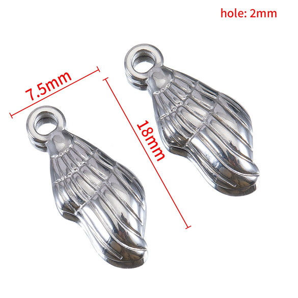 Stainless Steel Vintage Marine Crab Conch Pendant Necklace Electroplated Gold Jewelry