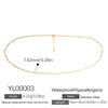 Stainless Steel Waist Chain Tropical Style Natural Shell Waist Ornament