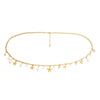 Stainless Steel Waist Chain Tropical Style Natural Shell Waist Ornament