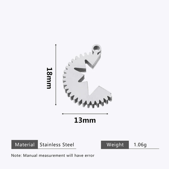 Stainless Steel Water Drop Bohemian Totem Charm Pendant Hanging Earrings With Electroplating