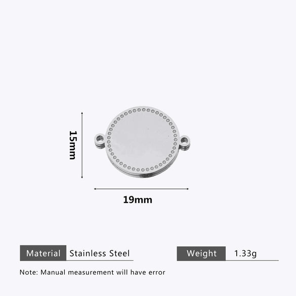 Stainless Steel Water Drop Bohemian Totem Charm Pendant Hanging Earrings With Electroplating