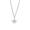 Stainless Steel Water Drop Flower Pendant Necklace For Women With Electroplating Process And Ins Style