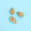 Stainless Steel Water Drops Pendant Diy Jewelry Handmade Accessories With Vacuum Plated And Electroplated Treatment
