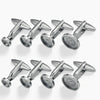 Stainless Steel Waterproof Cufflinks Flower Tray Style Diy Accessories Environmentally Friendly