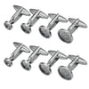 Stainless Steel Waterproof Cufflinks Flower Tray Style Diy Accessories Environmentally Friendly