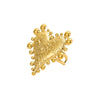 Stainless Steel Women's Ring Retro Classic Irregular Love Hammer Pattern Electroplating