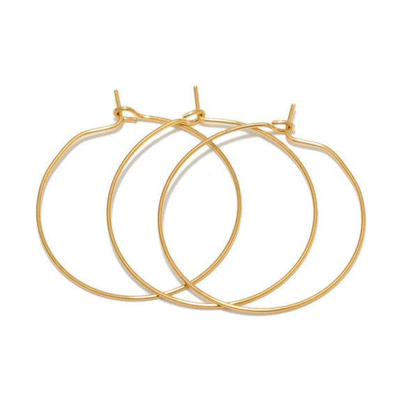 Stainless Steel 9 Word Circle Geometric Electroplated Women's Earrings Accessories