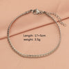Stainless Steel Woven Flat Chain Electroplated Unisex Animal Style Bracelet Jewelry Accessories