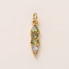 Stainless Steel Zircon Necklace Pendant With Vacuum Plating And December Birthstone For Valentine's Day