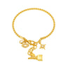 316L Stainless Steel Zircon Woven Twist Bracelet Fashion Geometric Accessories Electroplating