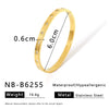 Star Moon Eye Bamang Star Bracelet Stainless Steel 18K Gold Plated Electroplated Jewelry