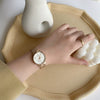 Steel Belt Quartz Watch Alloy Case Ordinary Glass Mirror Cold Style Retro Artistic For Female Students