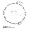Steel Necklace Gold Plated Fashion Exaggerated Design All Match For Men And Women