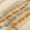 Steel Necklace Gold Plated Fashion Exaggerated Design All Match For Men And Women