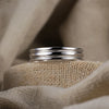 Sterling Silver 18K Gold Plated Casual Simple Style Solid Color Polishing Rings