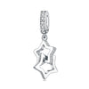 925 Sterling Silver Accessories Beads Life Tree Dream Catcher Net Star Moon Charm Diy Jewelry Bracelet With Dripping Oil Design