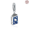 925 Sterling Silver Accessories Beads Life Tree Dream Catcher Net Star Moon Charm Diy Jewelry Bracelet With Dripping Oil Design