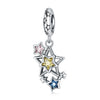 925 Sterling Silver Accessories Beads Life Tree Dream Catcher Net Star Moon Charm Diy Jewelry Bracelet With Dripping Oil Design
