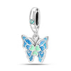 925 Sterling Silver Animal Beads Charm Diy Bracelet Accessories With Dripping Oil Hot Style