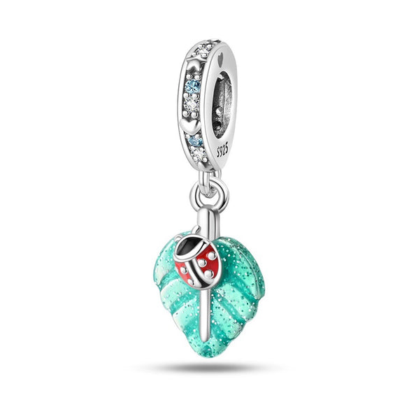 925 Sterling Silver Animal Beads Charm Diy Bracelet Accessories With Dripping Oil Hot Style