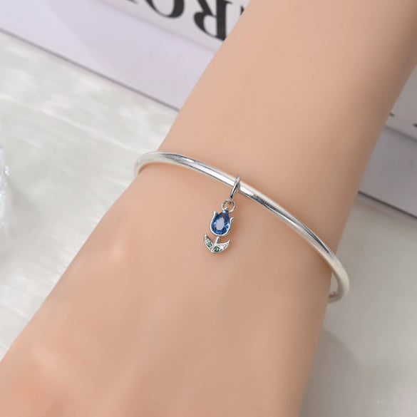 925 Sterling Silver Animal Beads Charm Diy Bracelet Accessories With Dripping Oil Hot Style
