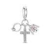 925 Sterling Silver Animal Charm Pendant Beads Diy Jewelry Bracelet Accessories With Dripping Oil Design