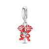 925 Sterling Silver Animal Charm Pendant Beads Diy Jewelry Bracelet Accessories With Dripping Oil Design