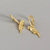 925 Sterling Silver Animal Parrot Diamond Earrings For Women