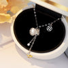 925 Sterling Silver Chalcedony Geometric Bracelet Light Luxury Vintage Women's All Match High End Niche Design