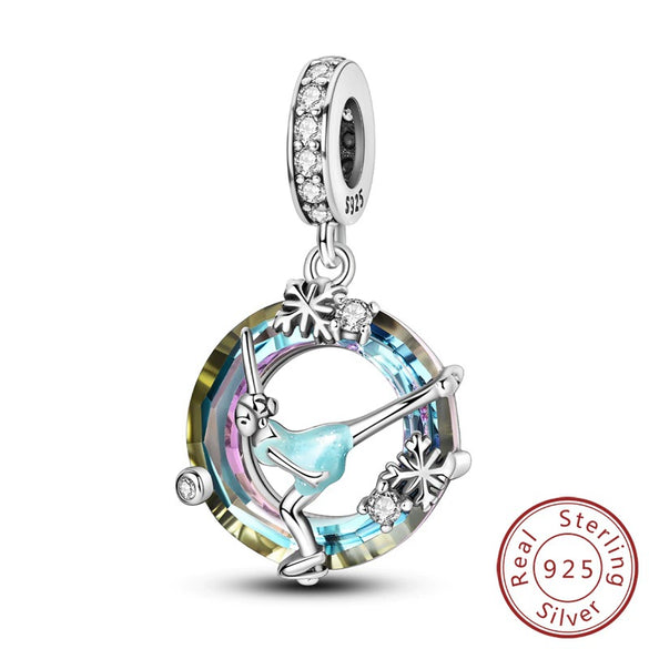 925 Sterling Silver Charm Beads Diy Accessories Bracelet With Coffee Cup Champagne Bicycle Perfume Charms And Dripping Oil Processing