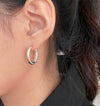 Sterling Silver Constellation Electroplated Earrings For Women