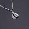 925 Sterling Silver Crown Pendant Necklace Electroplated Light Luxury Clavicle Chain For Women
