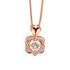 925 Sterling Silver Double Heart Pendant Necklace With Zircon Box Chain Electroplated Geometric Collarbone Necklace For Women