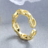 925 Sterling Silver Double Layer Twist Ear Cuff Geometric Electroplated Clip On Earring For Women Minimalist Ear Jewelry