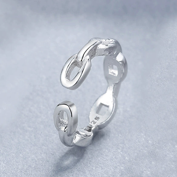 925 Sterling Silver Double Layer Twist Ear Cuff Geometric Electroplated Clip On Earring For Women Minimalist Ear Jewelry