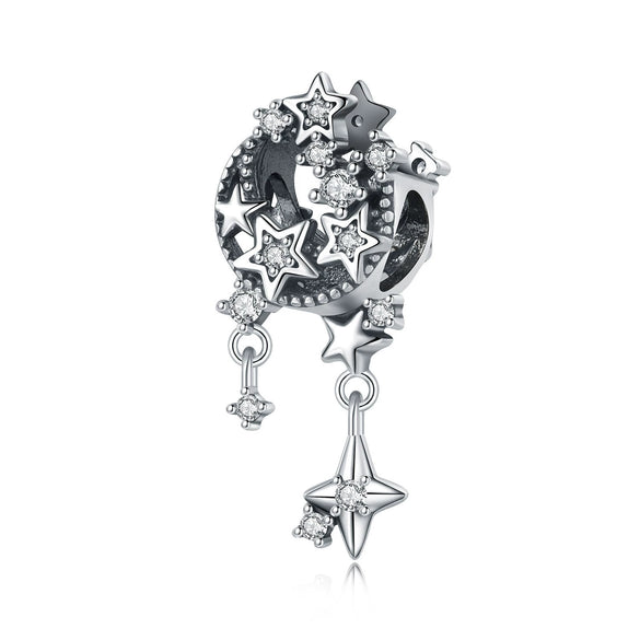 925 Sterling Silver Dripping Oil Style Diy Jewelry Bracelet Necklace Accessories Charm Bead